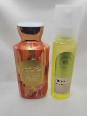 Bath & Body Works Sale BBW Mixed Citrus Set Body Lotion & Mist